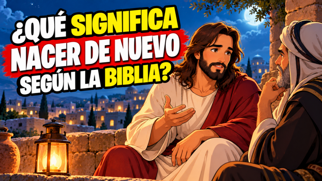 ¿Qué significa nacer de nuevo? Jesús y Nicodemo | Exaltando