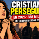 Cristianos perseguidos en 2026: 388 millones enfrentan riesgos por su fe